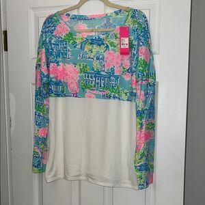 NWT Lilly Pulitzer Finn Top, Size L